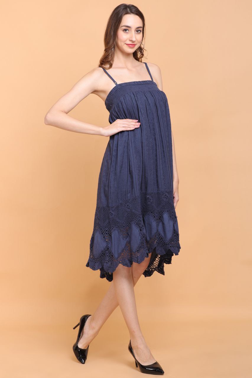 Grace Square Neck Dress