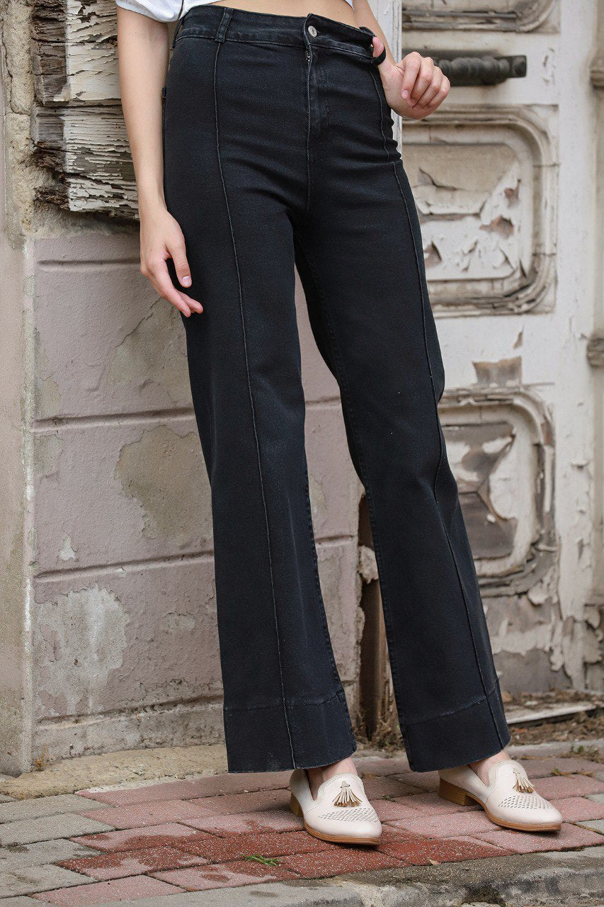 High Waist Denim Jeans &Trousers