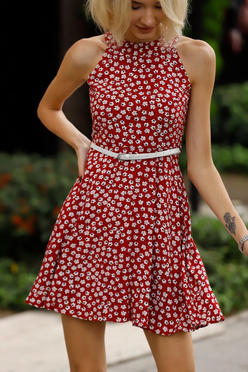 Sleeveless Short Dress