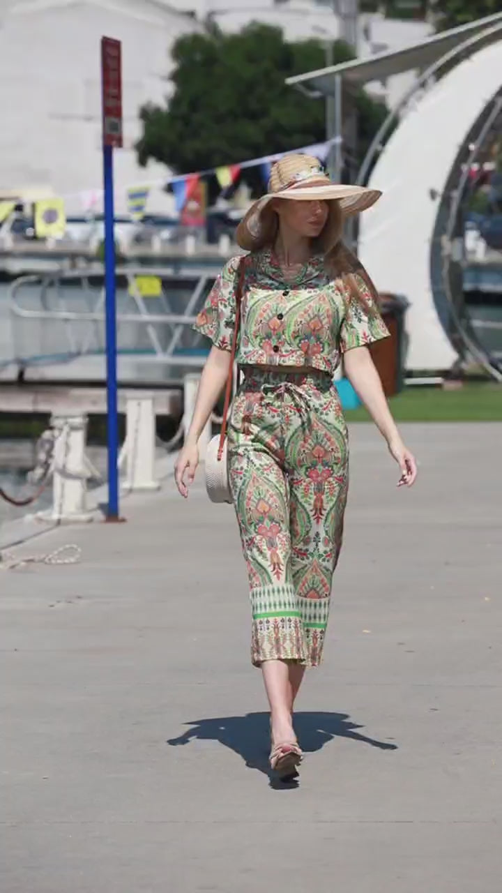 Women’s High Waist Straight Fit Trousers