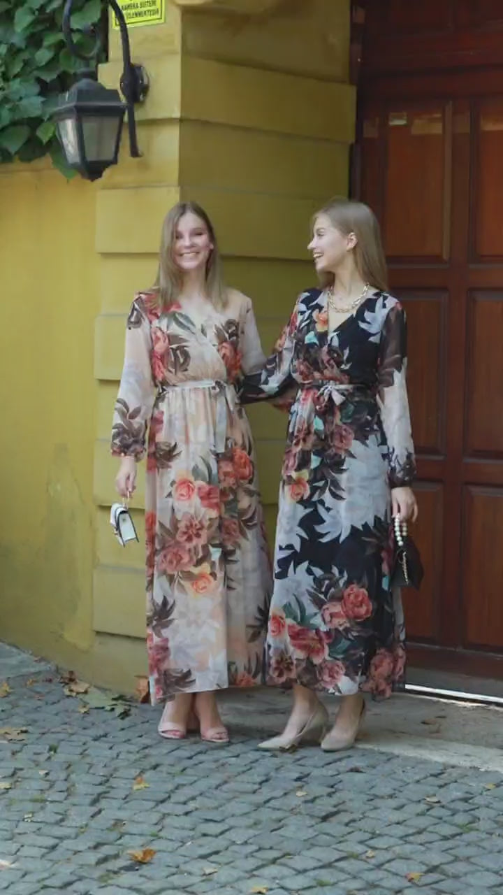 Vacay Mode Chiffon Maxi Dress